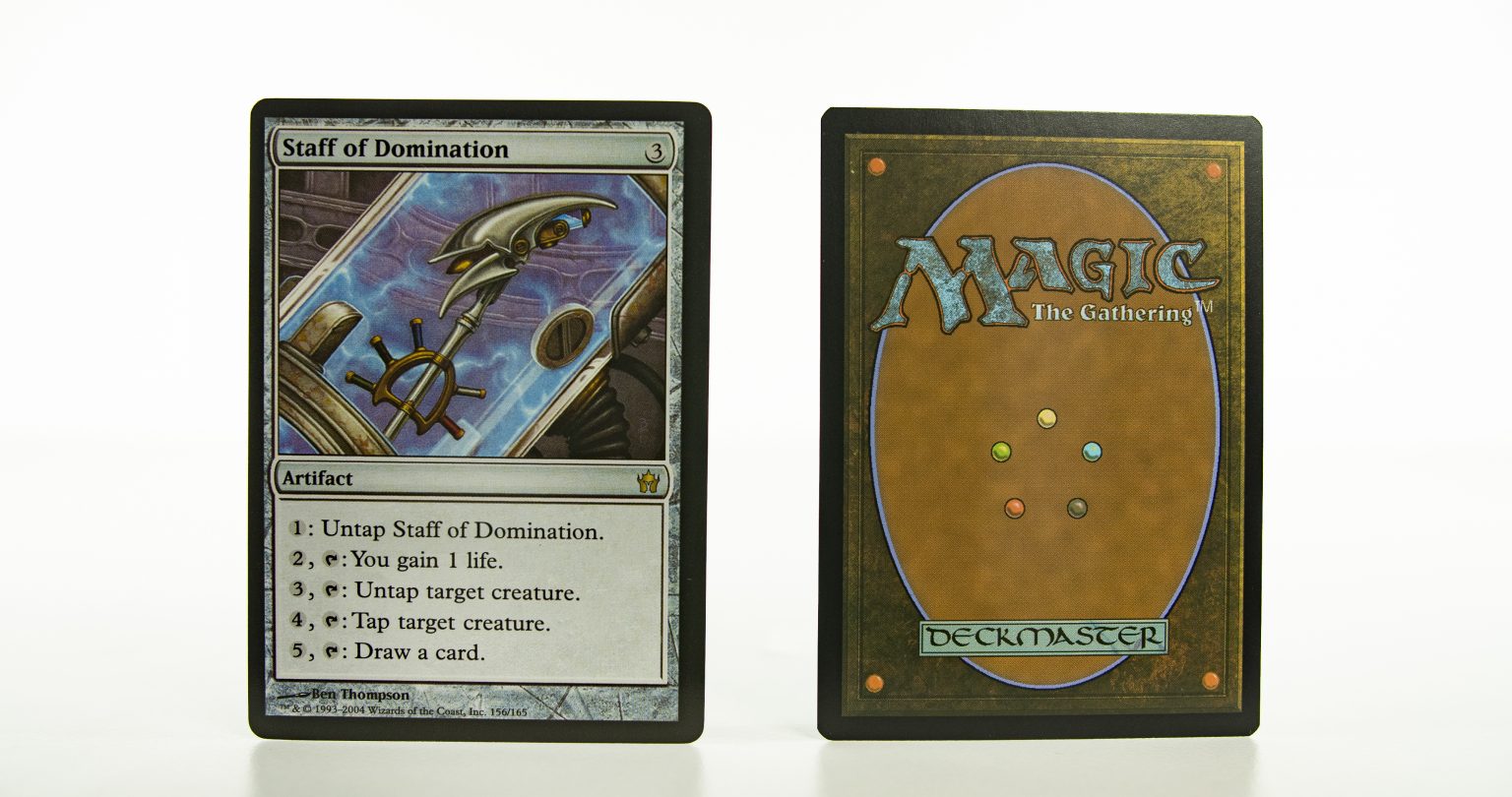 Staff of Domination 5DN fifth dawn mtg proxy magic the gathering ...