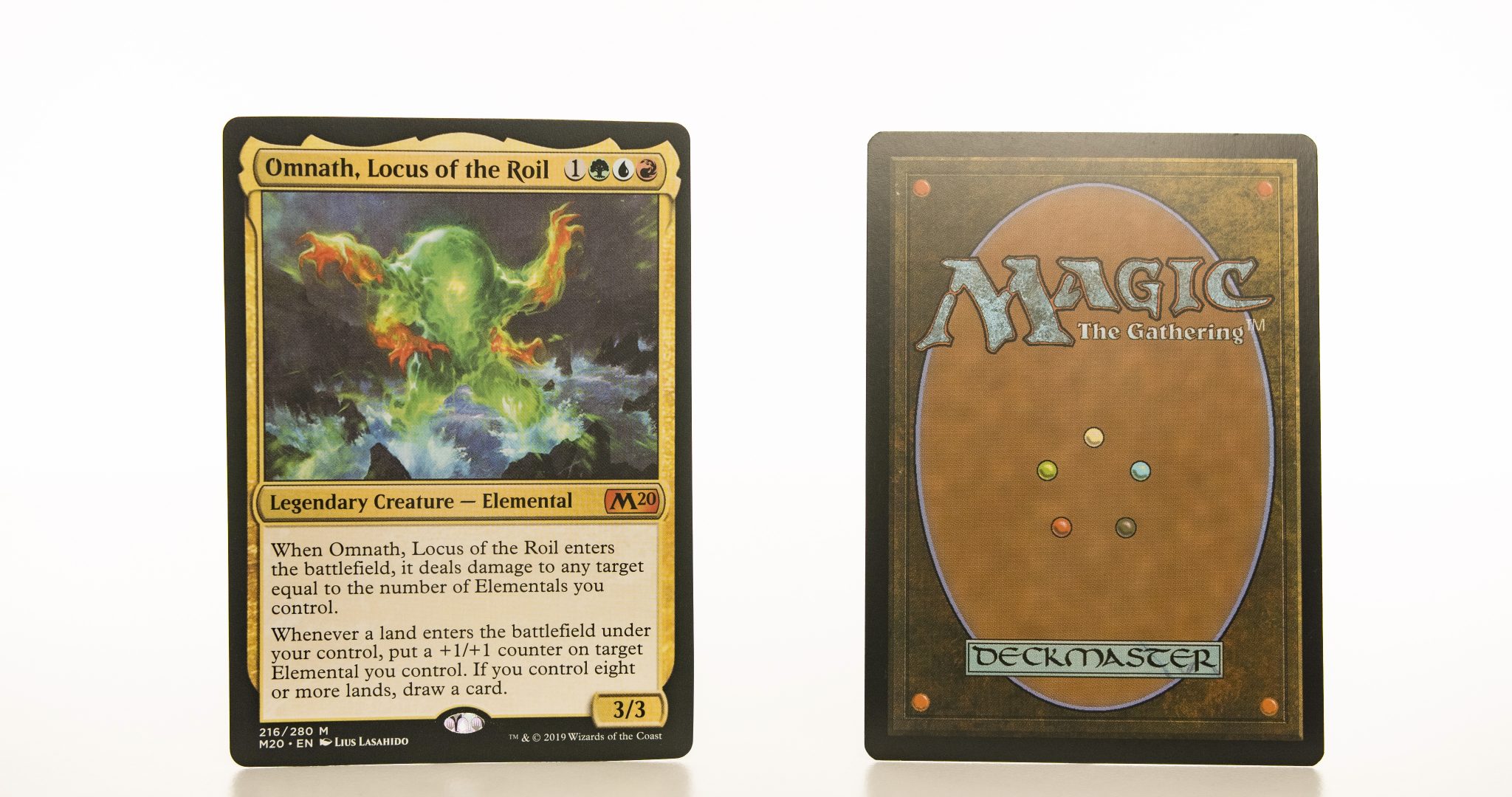 Omnath, Locus of the Roil M20 mtg proxy magic the gathering tournament ...