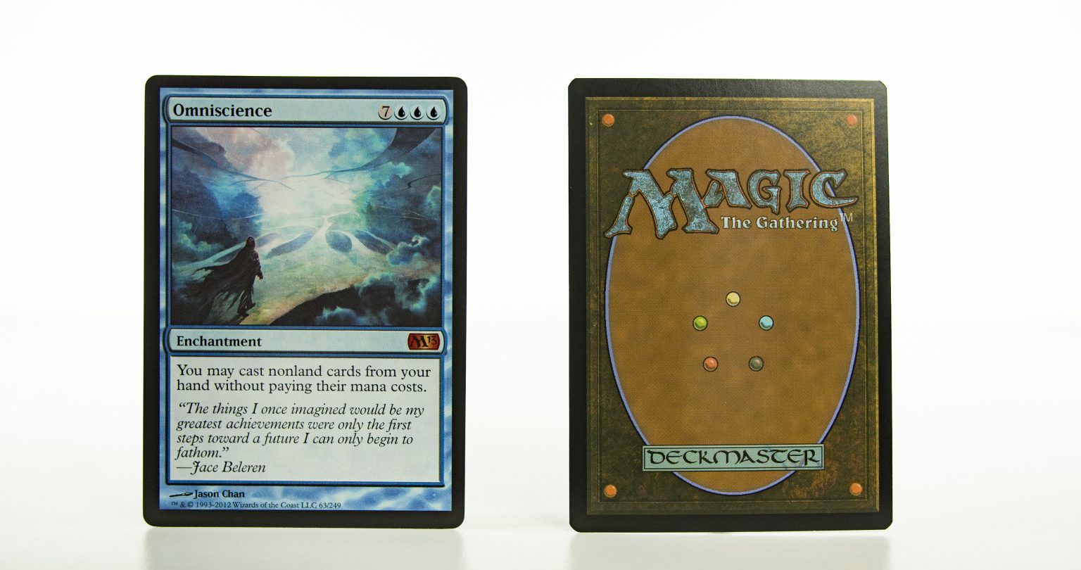 Omniscience M13 (Magic 2013 Core Set) mtg proxy magic the gathering ...