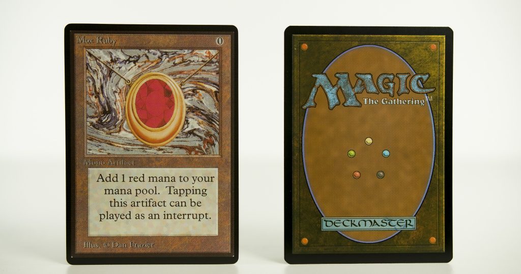 Mox Ruby Beta mtg proxy magic the gathering tournament proxies GP FNM ...