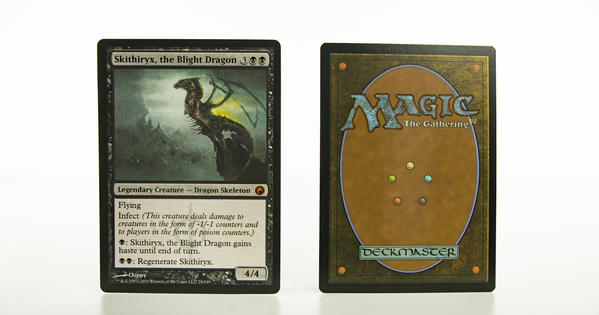 Skithiryx, the Blight Dragon SOM (Scars of Mirrodin) mtg proxy magic ...