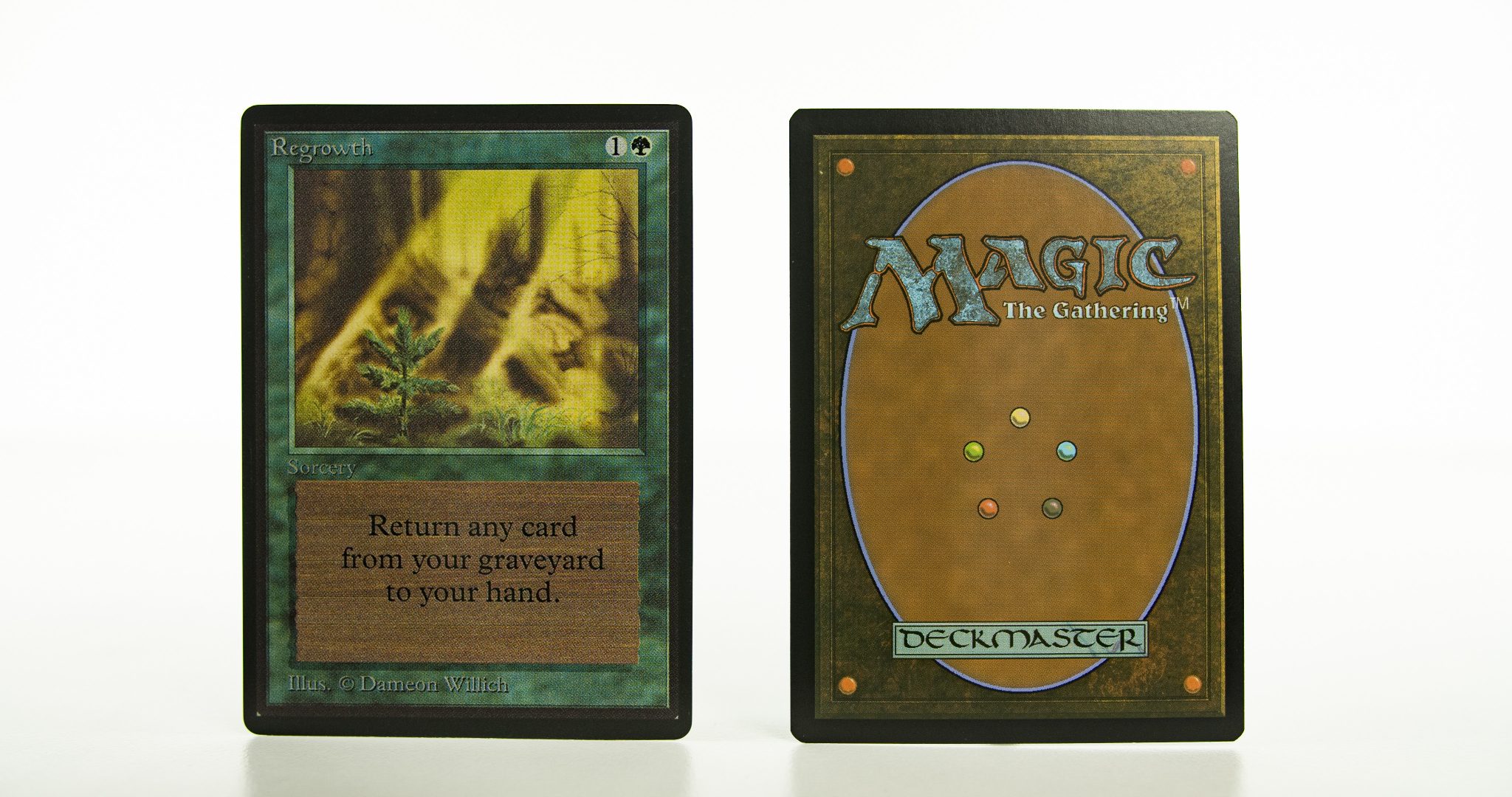 Regrowth B Limited Edition Beta (LEB) Mtg Proxy Magic The Gathering ...