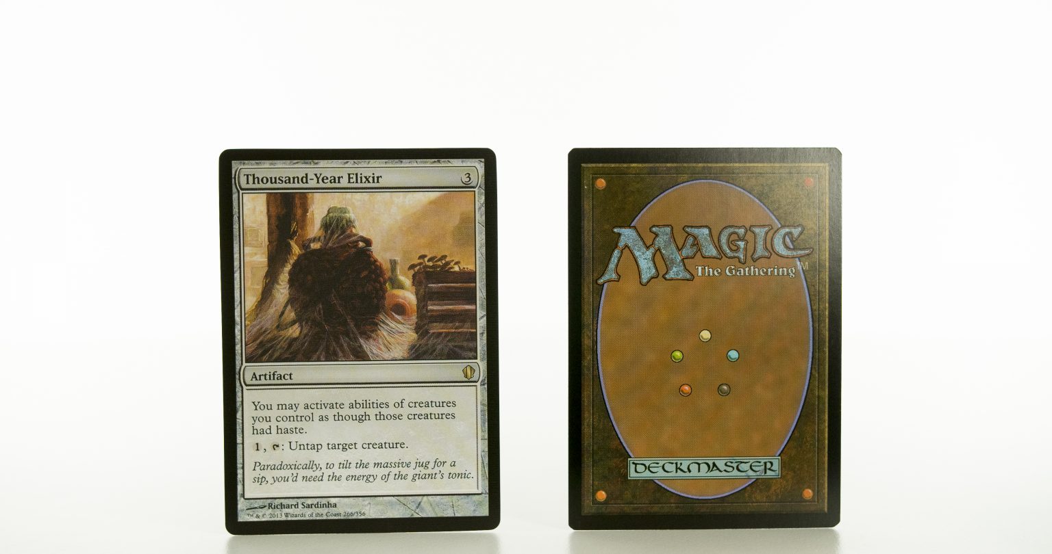 ThousandYear Elixir Commander 2013 C13 mtg proxy magic the gathering