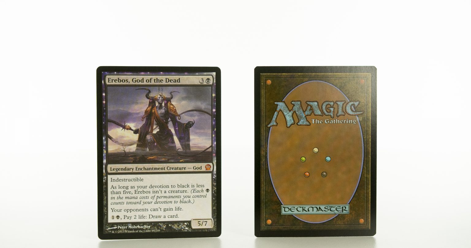 Erebos, God of the Dead Theros THS mtg proxy magic the gathering ...