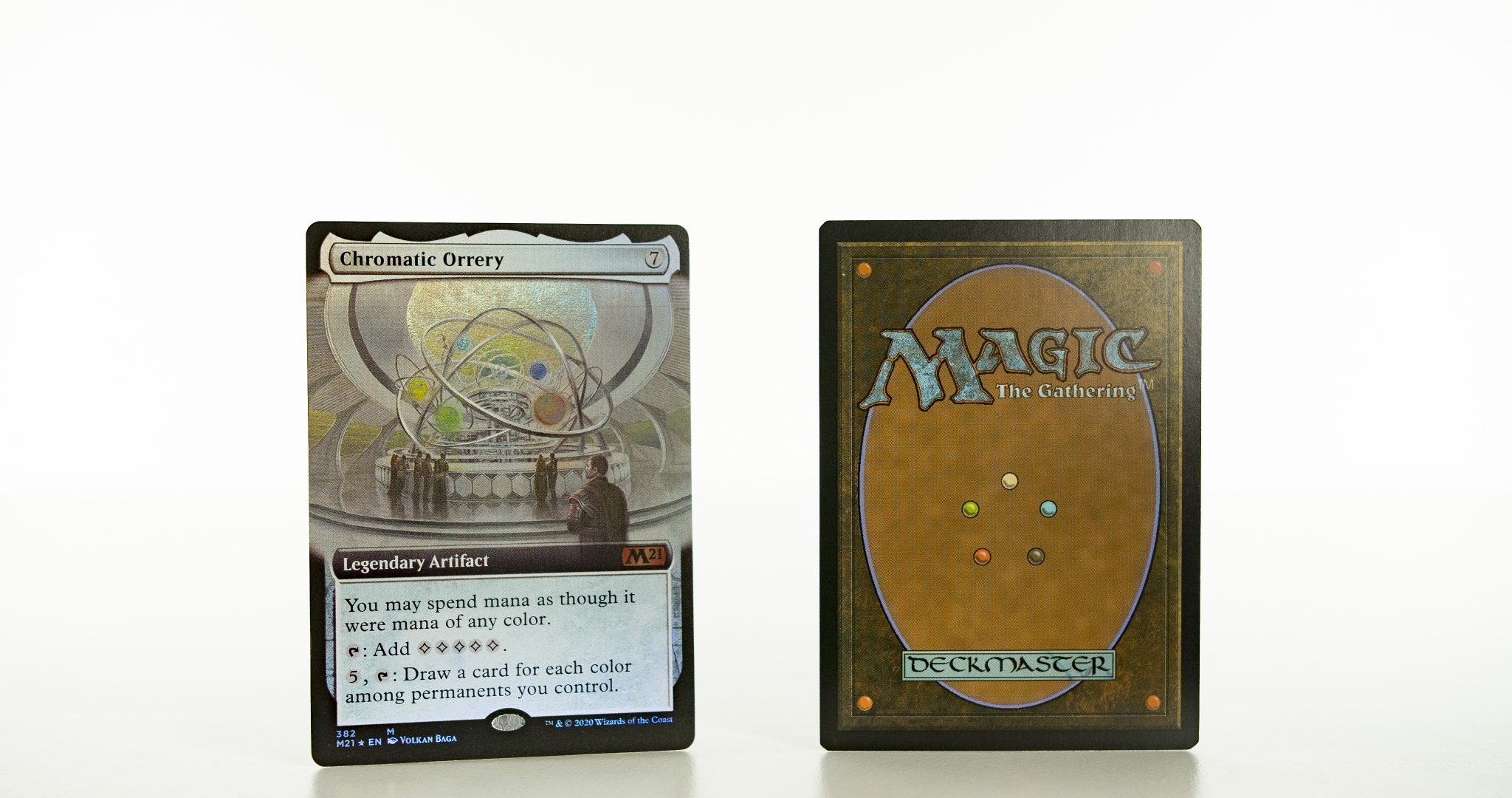 Chromatic Orrery extended art core set 2021 M21 foil mtg proxy magic ...