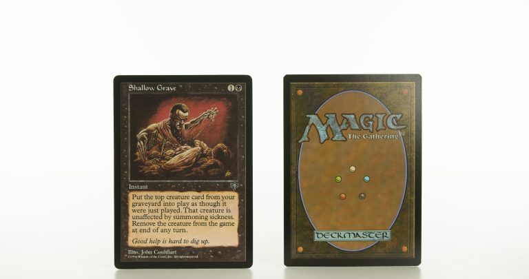 Shallow Grave Mirage(MIR) mtg proxy magic the gathering tournament ...