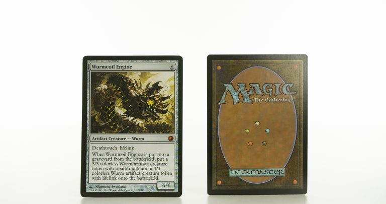 Wurmcoil Engine SOM (Scars of Mirrodin) mtg proxy magic the gathering ...