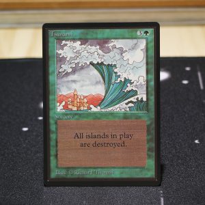 Tsunami B Limited Edition Beta (LEB) mtg proxy for GP FNM magic the gathering tournament proxies