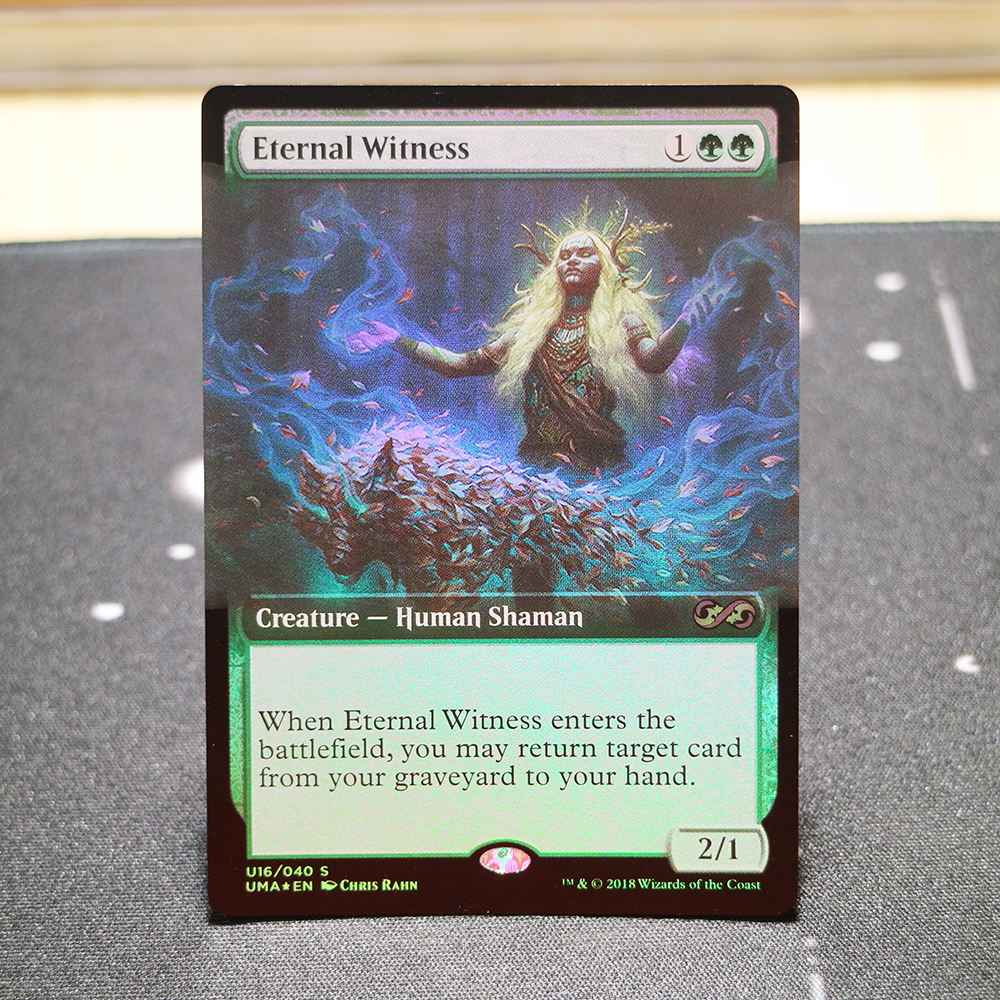 Eternal Witness PUMA Ultimate Box Topper foil mtg proxy for GP FNM ...